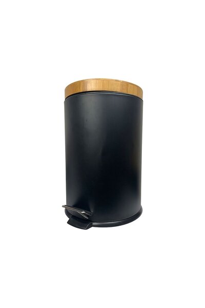 FRANDIS 20L Trash Can with Silent Closing and Bamboo Lid
