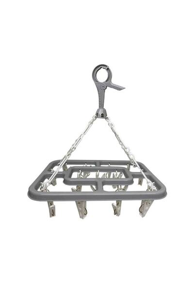 FRANDIS Hanger Dryer for Laundry and Socks with 18 Clips, Frandis, Plastic