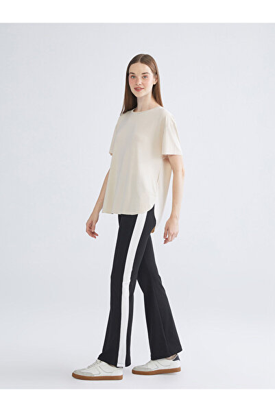 LC Waikiki Women's Wide Leg Sweatpants with Elastic Waist
