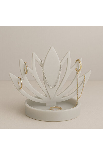 3D Stuff حامل مجوهرات، منظم للإكسسوارات، حامل للأقراط والخواتم والأساور والقل...