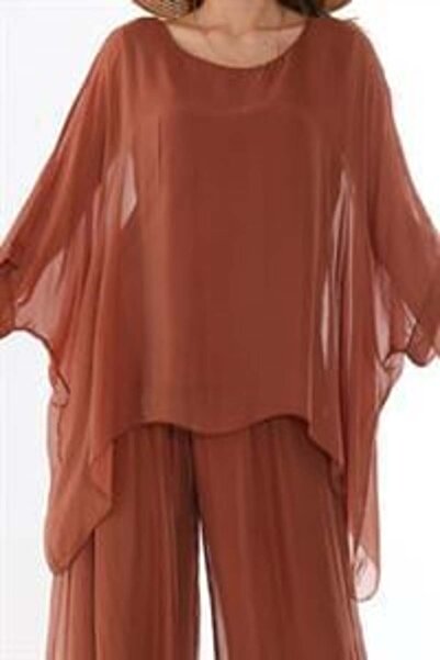 EREN STYLE Italian Bat Sleeve Silk Blouse