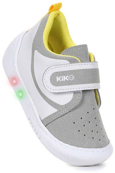 KARAMAZI Kids Kugan Velcro Lighted Baby Boy Walking Sports Shoes