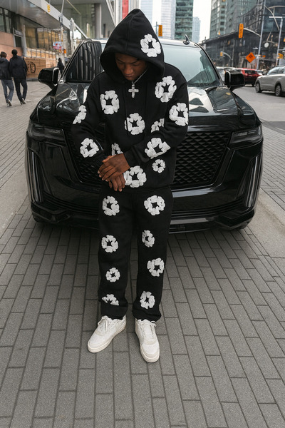 CLASSY.MODA Ανδρικό κοστούμι με ανάγλυφο σχέδιο με 3 κλωστές |   Ποιοτικό και μοντέρνο αθλητικό στυλ για καθημερινή άνετη χρήση