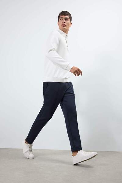 DeFacto Jogger Fit Straight Leg Scuba Diving Fabric Pants F0408Ax25Au