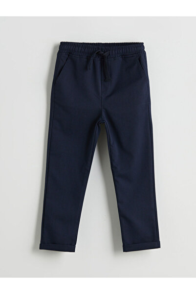 LC Waikiki Lcw Ecolacivert Boy's Trousers with Elastic Waist