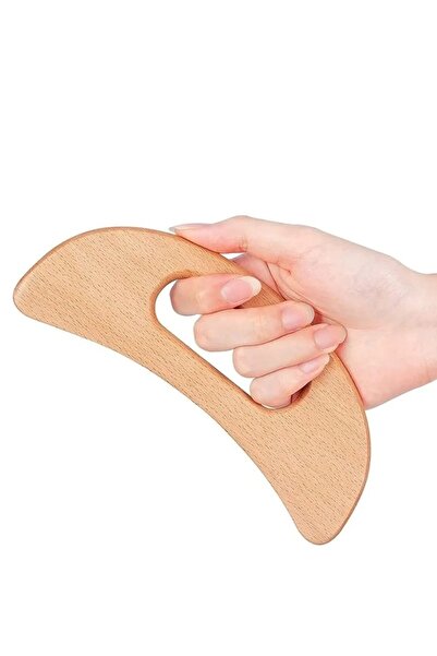 Fstyle أداة التدليك من الخشب الطبيعي متعددة الاستخدامات للقضاء على السيلوليت