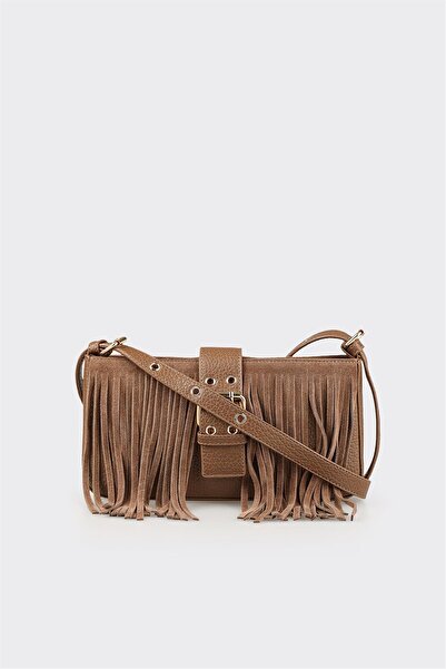 Elle Shoes Vizon Kadın Küçük Çapraz Çanta