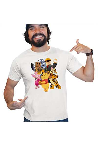 OEM Tricou Barbati Roblox Winnie the Pooh Lemingii