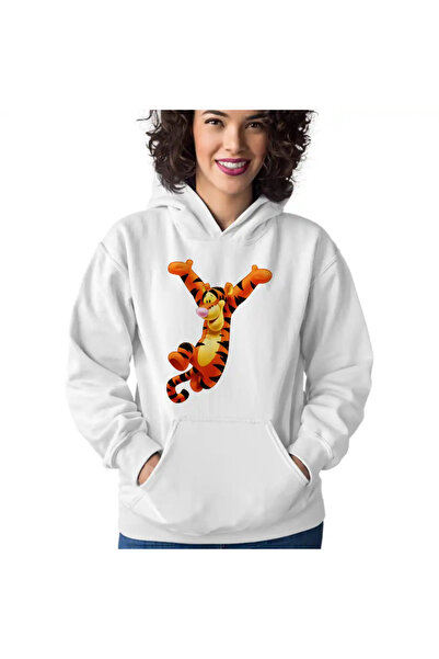 OEM Hanorac Femei Tigrul Tigger Ursuletul Winnie the Pooh Puh