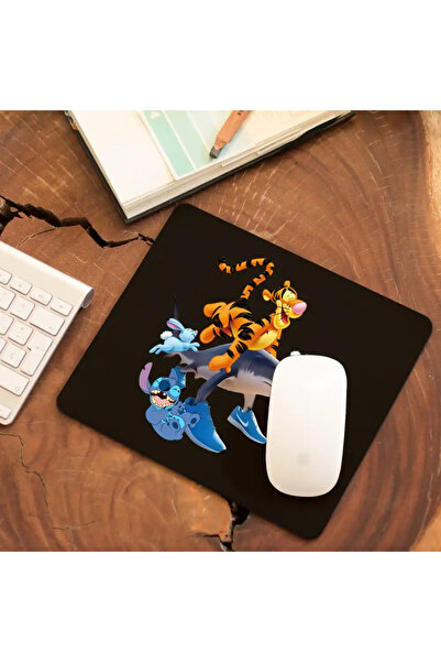 OEM Mousepad Tigger Tralalero Tralala Stitch Tiger Shark