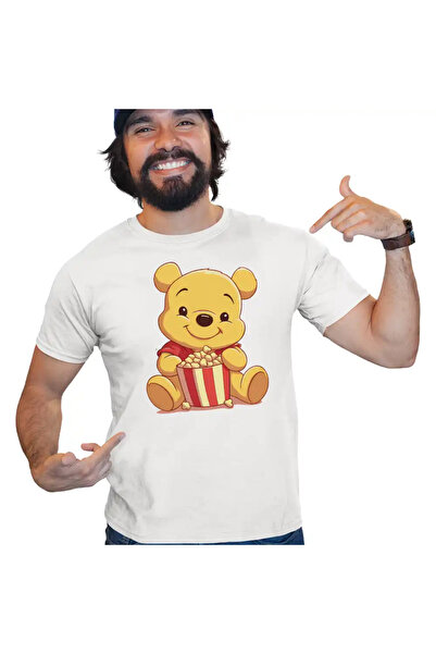 OEM Tricou Barbati Winnie the Pooh Popcorn