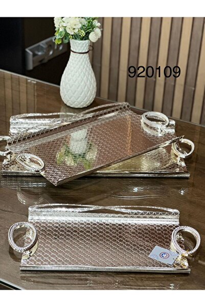 Generic Modern Design 3-Piece Serving Tray Set