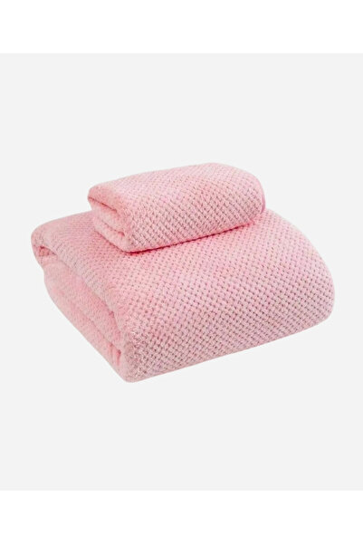 Generic 2-Piece Microfiber Towel Set for Body and Face