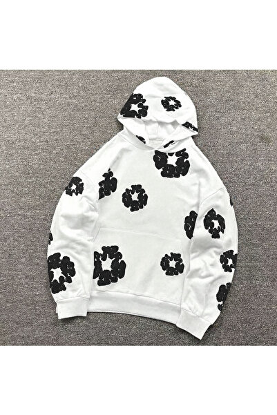 CLASSY.MODA Унисекс 3-слойна суитшърт с качулка и релефен принт | Модерен, стилен дизайн за удобно ежедневно носене