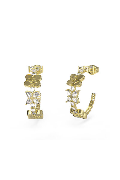Guess Wild Flower Gold Earrings JUBE05505JWYGT-U