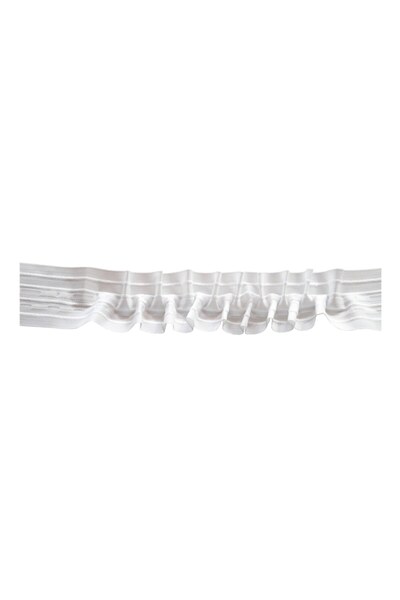 Emimona Universal Gather Tape, Polyester, 10m x 5.5cm, White