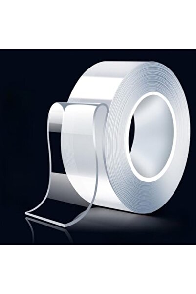 Generic HULPPRE 5 Meter Clear Nano Double-Sided Tape, Heavy Duty, Washable & Reusable