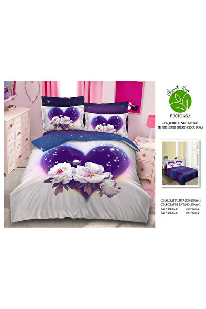 FIONNA.RO Finet Premium Bed Linen - White Peonies