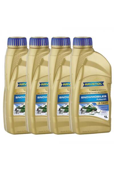RAVENOL Pachet 4 litri ulei 2T Snowmobiles Fullsynth