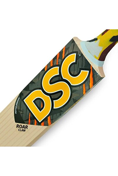 DSC Roar Claw Kashmir Willow Cricket Bat Size: Short Handle, Ball_ type : Leather Ball