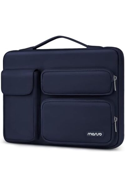 Mosiso جراب حماية 360 للكمبيوتر المحمول متوافق مع MacBook Air 13 بوصة M2 M1 2025-2018 / Pro 13 inc