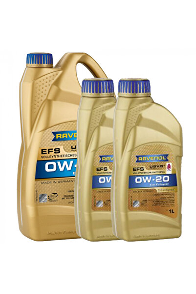 RAVENOL Pachet 6 litri ulei EFS USVO 0W20