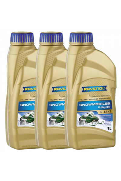 RAVENOL Pachet 3 litri ulei 2T Snowmobiles Fullsynth