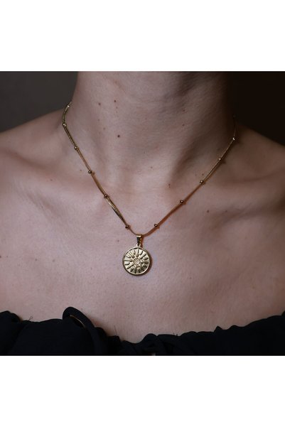 leargia Orion Steel Necklace