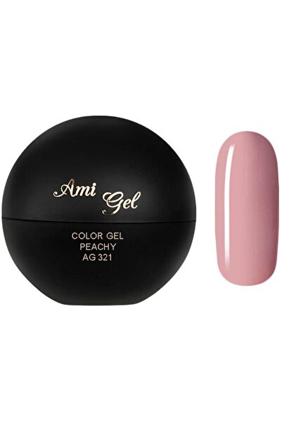 Ami Gel Gel Colorat - Gel Colorant Soak Off Peachy AG321 5gr - Ami Gel