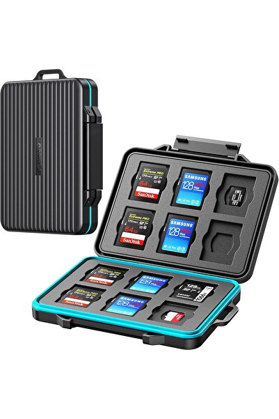 Orico 24 Slots SD Card Case Holder Water Resistant & Anti-Shock