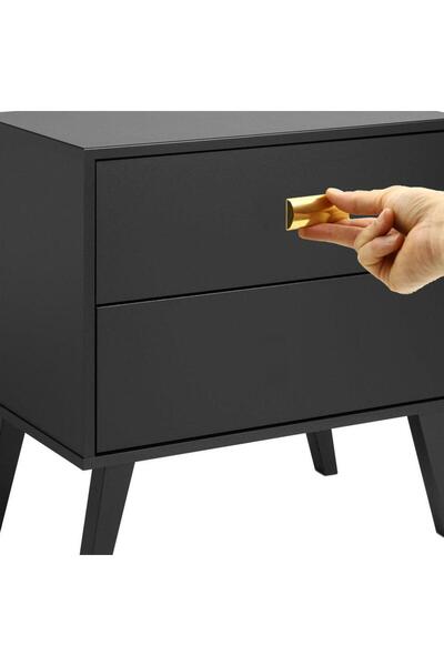 Badem10 Gold Color Plastic Cabinet and Drawer Handle 32 mm Kitchen Cupboard Furniture Door Knob Gold Handles