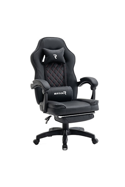 RFAN Scaun de gaming, negru, WF6028