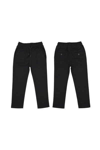 Atabay Kids Atabay 220-09-25 Men's Pants School Style with Fletolu (Likely a Brand or Style Name) Elastic Waist 6/14 Years Old