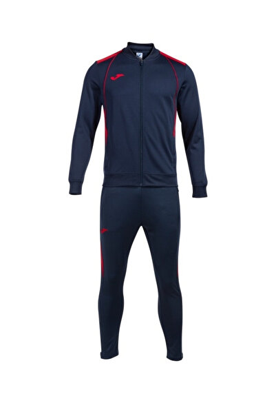 Joma Championship VII Men's Tracksuit Navy Blue Red S