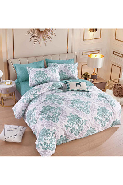 FIONNA.RO Lenjerie De Pat Finet Superior - Turquoise Royal