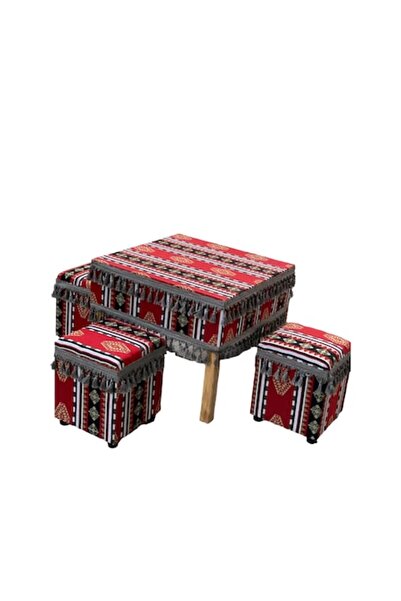 DERAS TEAM TRADITIONAL TABLE (60 X 60) & CHAIR SET (28 X 28)