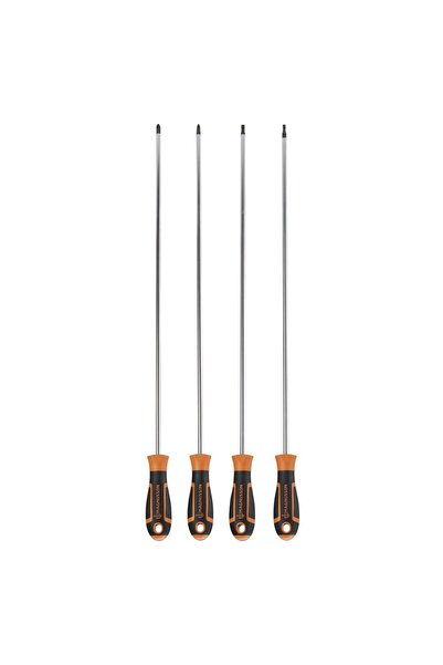 ACE مجموعة مفكات براغي ماجنوسون طويلة المدى، SCS18 (4 قطع)