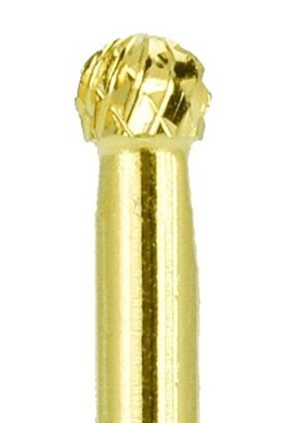 Ami Gel Cap pentru Freza de Unghii - Sfera D3M din Carbid Auriu