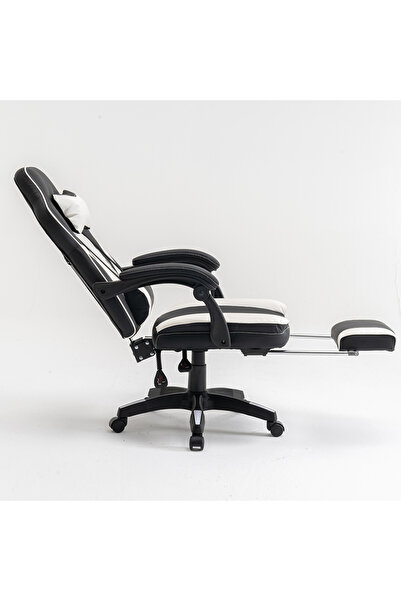 RFAN Gaming chair, Black-White, WF-6028