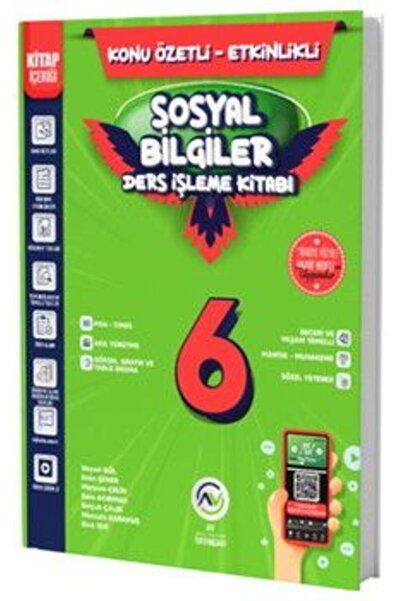 AV YAYINLARI Av Yayınları 6. Sınıf Sosyal Bilgiler Ders İşleme Kitabı
