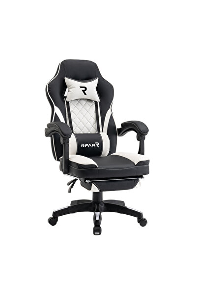 RFAN Gaming chair, Black-White, WF-6028