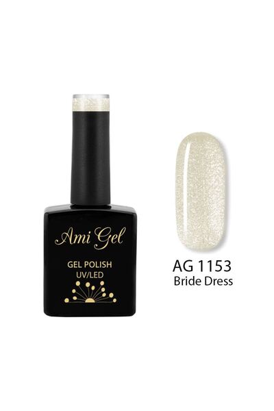 Ami Gel Oja semipermanentă - Gel multicolor - The One Bride Dress AG1153 14ml