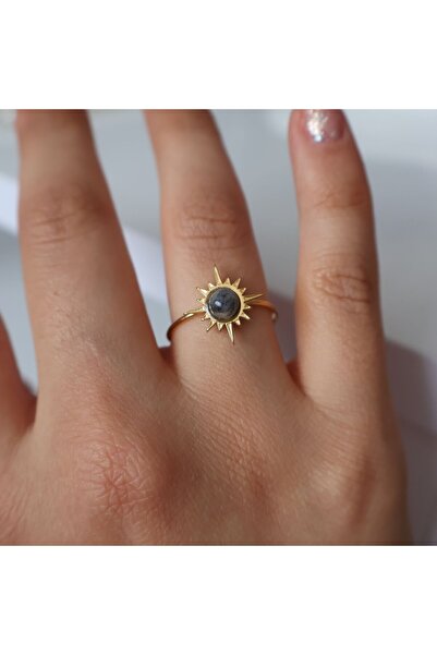 leargia خاتم سوريل ستيل - رمادي