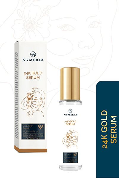 24K Altın Parçacıklı & Peptit İçerikli Yaşlanma Karşıtı Kolajen Serum