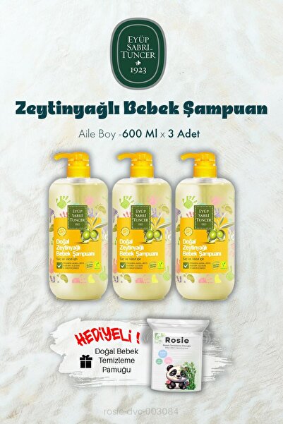 Eyüp Sabri Tuncer 600 ml Olive Oil Baby Shampoo