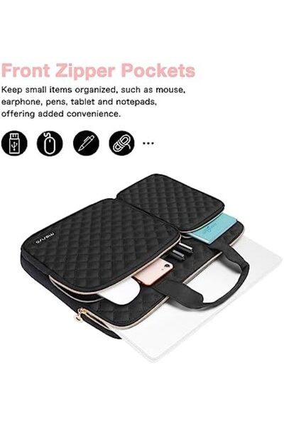 Mosiso 360 Protective Laptop Sleeve Compatible with MacBook Air/Pro, 13-13.3 inch Notebook