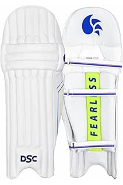 DSC Intense Atitude Leg Guard, Mens-Right (White-Purple)