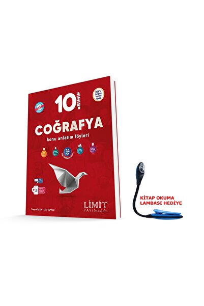 Limit Yayınları 2025-2026 10. Sınıf Coğrafya Konu Anlatım Föyü Güncel Müfreda...