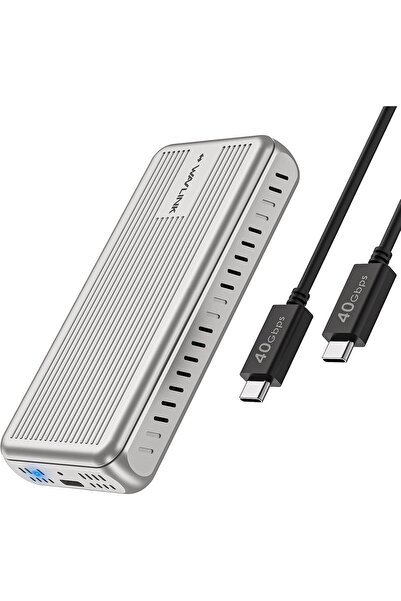 wavlink علبة SSD M.2 NVMe بسرعة 40 جيجابت في الثانية لجهاز MacBook/Mac Mini