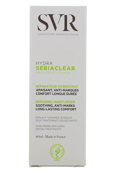 SVR Sebiaclear Hydra Leke Karşıtı Onarıcı ve Nemlendirici Bakım Kremi 40 ml